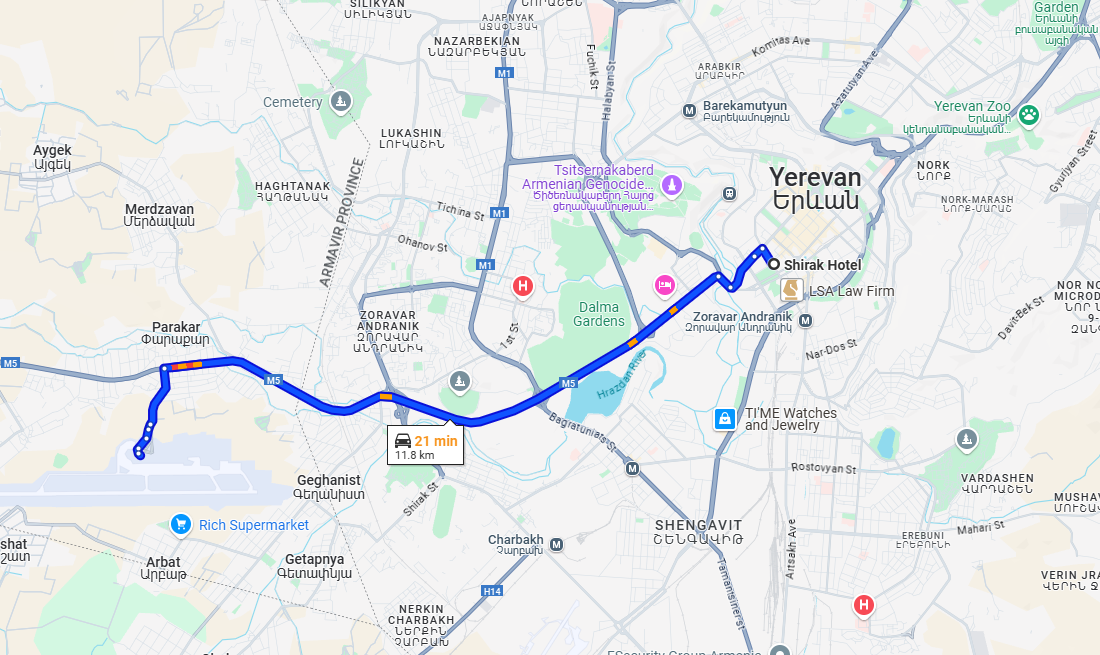 مطار يريفان